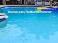 Sarai Minx loves getting wet 