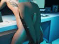 Japanese Girl Office Nylon Footjob 3D Animation Hentai