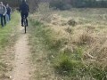 tinder girl fucked outdoor in public nature on a biketour