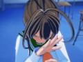 3D hentai HIGHSCHOOL OF THE DEAD Miyamoto Rei Titty fuck
