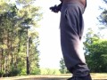 Public dick flashing at golf course 