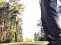Public dick flashing at golf course 