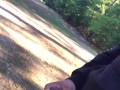 Public dick flashing at golf course 
