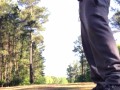 Public dick flashing at golf course 