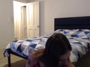 webcam show with glass toy