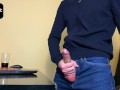 Hot Guy Masturbating In His Office - Dirty Talk And Moan Until Cum - 4K