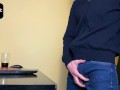 Hot Guy Masturbating In His Office - Dirty Talk And Moan Until Cum - 4K