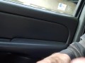 Huge 65 mph climax orgasm in busy traffic, Loud cussing moaning cumshot