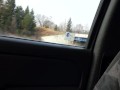Huge 65 mph climax orgasm in busy traffic, Loud cussing moaning cumshot