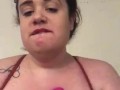 Sloppy spitting blowjob