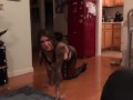 felicity feline submissive blow job
