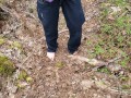Standing Outdoor Piss In The Same Jeans As Earlier