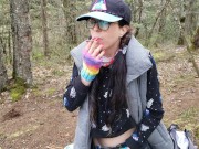 Standing Outdoor Piss In The Same Jeans As Earlier