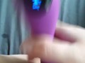 SNAPCHAT SEX: LOUD JUICY PUSSY SQUIRTS ON TOY