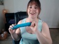 CalExotics Shameless Flirt Thrusting Dildo!