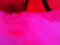 Milf squirts on step sons bed