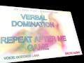 JOI ANAL PLAY VERBAL DOMINATION GAME