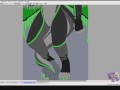 Sequential Body Pillow - Speedpaint (Commission)
