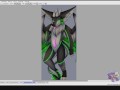 Sequential Body Pillow - Speedpaint (Commission)