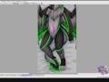 Sequential Body Pillow - Speedpaint (Commission)