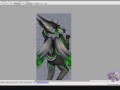 Sequential Body Pillow - Speedpaint (Commission)