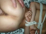 PETITE TIED UP AND FUCKED [POV]