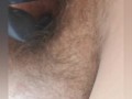 BBW cutie masturbating in hammock outside