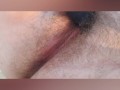 BBW cutie masturbating in hammock outside
