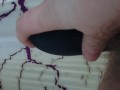 BBW cutie masturbating in hammock outside
