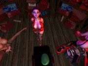 Citor3 SFM 3D VR Sex Games Huge tits midget santa elves fuck guy in fantasy pleasure room