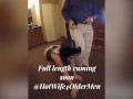 Hotwife Creampie drip in slow motion from old man and cuckold films 