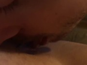 BOYFRIEND LICKS, SUCKS AND FUCKS MY PUSSY WITH HIS DRIPPING DIC IN A COCKRI