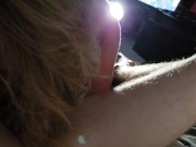 Blonde Step Sister Quick Blow POV