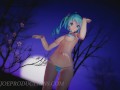 SFW MMD Miku Micro Bikini - Heart Attack - 1069