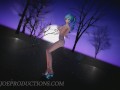 SFW MMD Miku Micro Bikini - Heart Attack - 1069