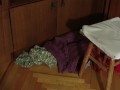 Plumber wants to fuck a maid, who folds clothes and linen and a wardrobe