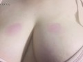 Sensual and soft talking while painting my big boobs! 