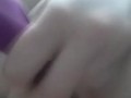 HOT AF SNAPCHAT SEX: Cumming HARD and LOUD on my toy
