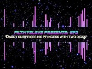 SEXY DEEP ASMR DADDY SURPRISES HIS PRINCESS w TWO DICKS - DM MY IG: @creampieslavery