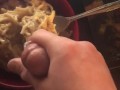 Me cumming in my food and eating it.