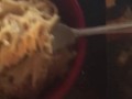 Me cumming in my food and eating it.