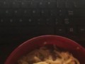 Me cumming in my food and eating it.