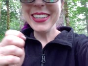 Pissing On A Mossy Patch