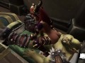 3d monster porno. Sex with a huge orc! Brought the girl to exhaustion!