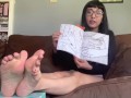 Foot Fetish Adult Coloring Book by foot model Princess Bella Soles