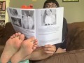 Foot Fetish Adult Coloring Book by foot model Princess Bella Soles