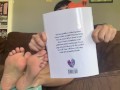 Foot Fetish Adult Coloring Book by foot model Princess Bella Soles