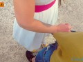 STEPBROTHER CUM ON MY PANTIES