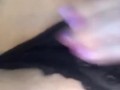 WTF! MILF  cums hard in her panties 