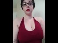 Mean Girl in Red Clothes Femdom Sexting Compilation